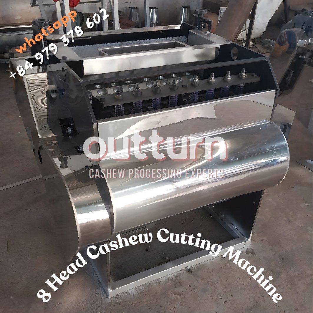 Machine de découpe de noix de cajou à 8 têtes OUTTURN
